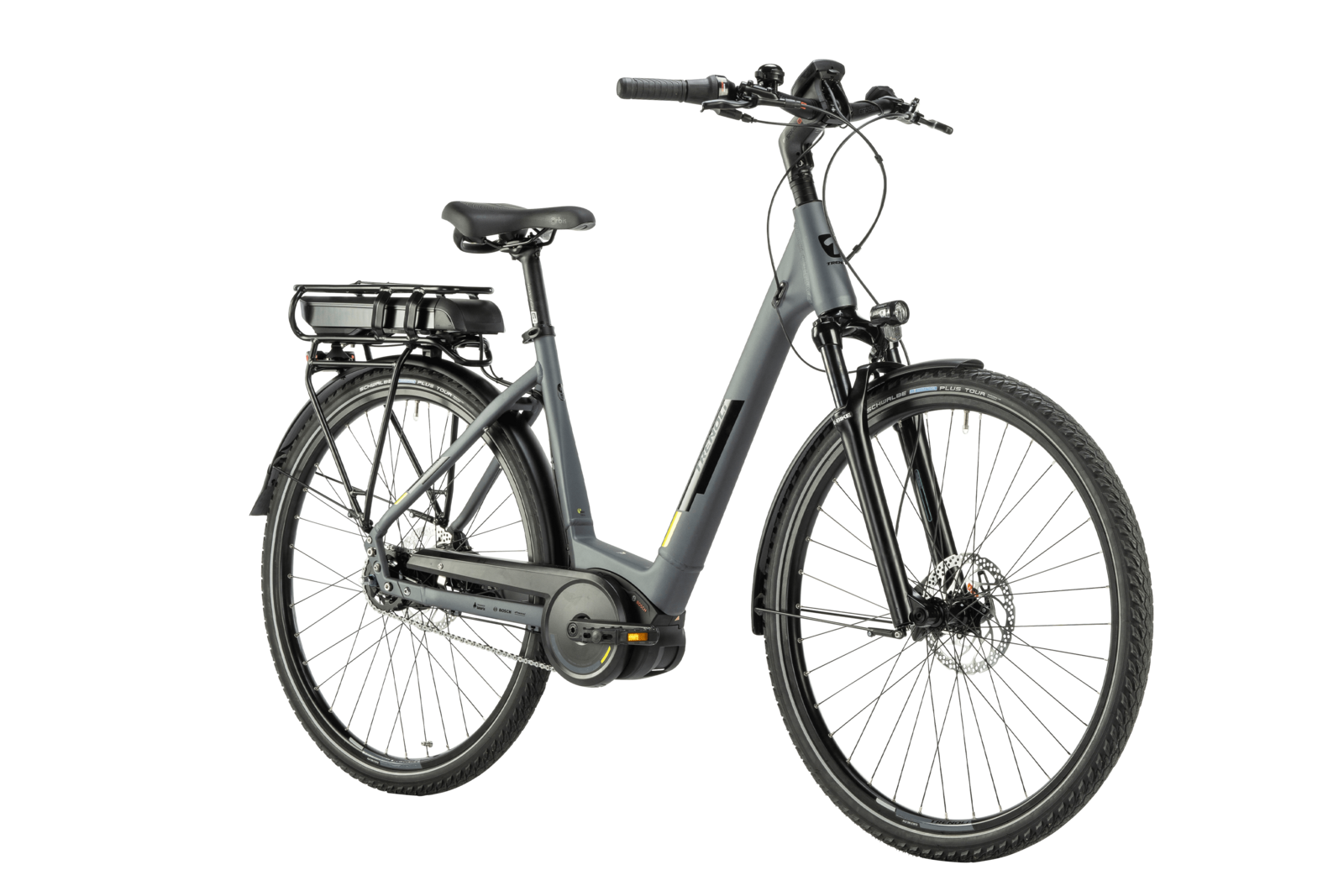 trenoli E-Bike BRENTA comodo in dark grey – matt | City E-Bike